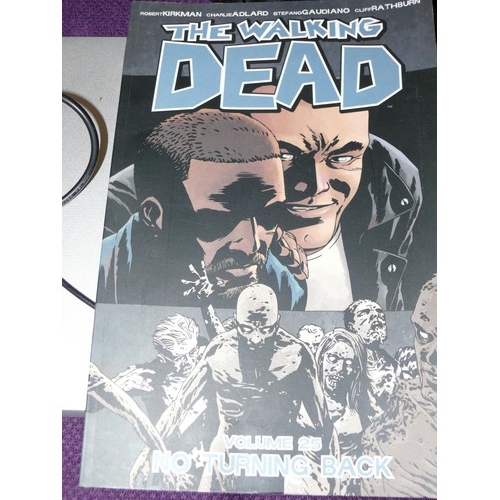 86 - THE WALKING DEAD- VOLUME 25 NO TURNING BACK, COMPENDIUM ONE, TWO AND THREE,