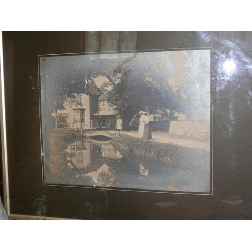 126 - FRAMED EDWARDIAN  PHOTOGRAPH