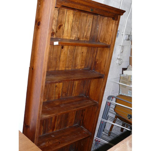 396 - TALL PINE RUSTIC BOOKCASE