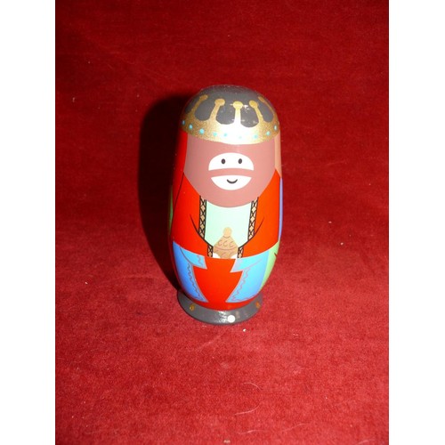 92 - NATIVITY RUSSIAN DOLL SET