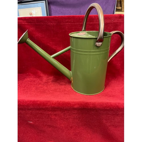 108 - GRO-ZONE WATERING CAN, 4.5L  IN SAGE GREEN AND ROSE GOLD,UNUSED