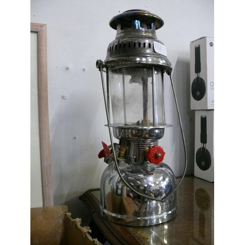 131 - ANCHOR BRAND 500 C.P. PRESSURE LANTERN WITH ORIGINAL BOX.