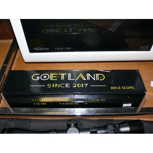 57 - RIFLE SCOPE BEEMAN 3-9X40 (IN GOETLAND BOX)