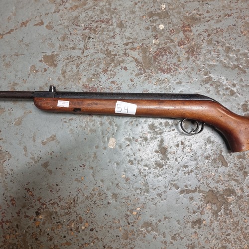 54 - B S A CADET MAJOR .177 AIR RIFLE 1947/48 REG No; M11618