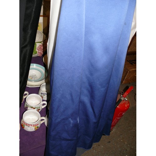 169 - BLUE BRIDESMAID/PROM DRESS SIZE 12