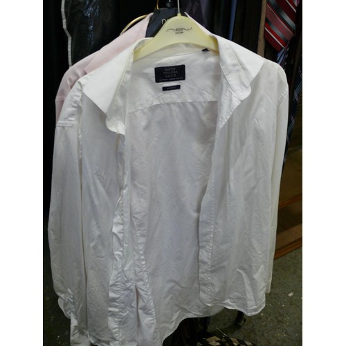 358 - 8 GENTS SHIRTS AND JUMPERS VARIOUS SIZES