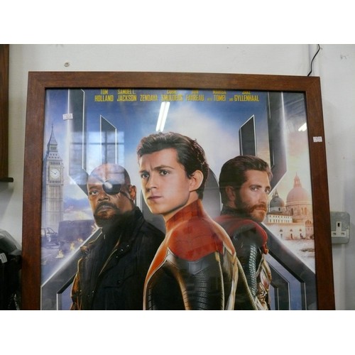 121 - SPIDERMAN, FAR FROM HOME, FRAMED CINEMA POSTER