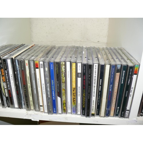 214 - 5 CUBES OF CDS TO INCLUDE IGGY POP, SEX PISTOLS, LOU REED & METALLICA, FOO FIGHTERS, R.E.M., THE CUR... 