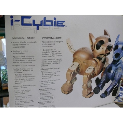 298 - I-CYBIE ROBOT DOG, APPEARS NEW IN BOX