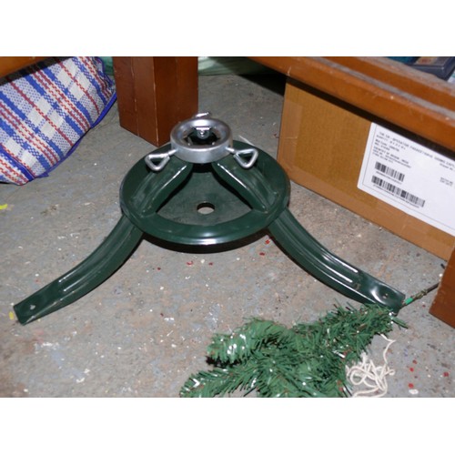 270 - 6FT CHRISTMAS TREE AND STAND