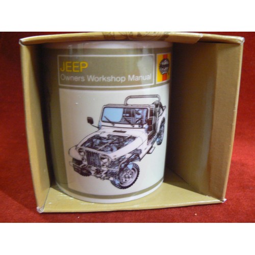 7 - Haynes owners manual mug - JEEP