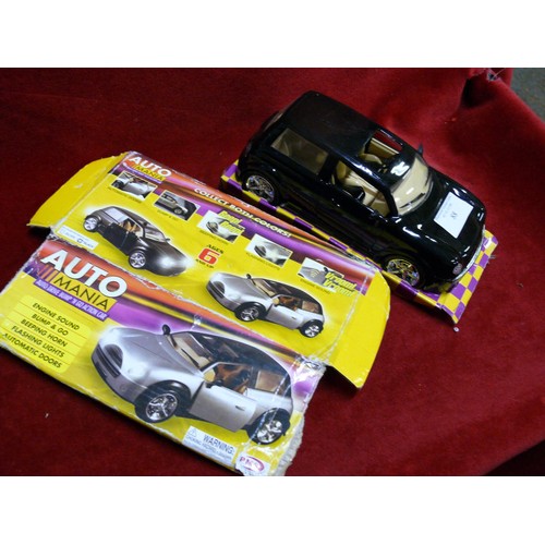 88 - AUTO MANIA - AUTO DRIVE  BUMP AND GO ACTION CAR AGED 6+, APPEARS UNUSED