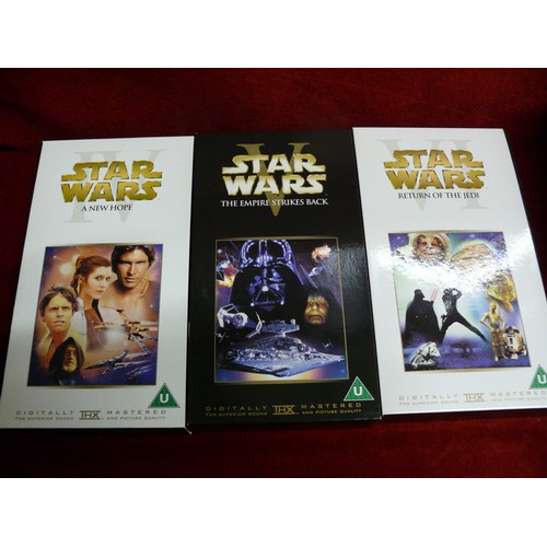 76 - STAR WARS TRILOGY -  A NEW HOPE, THE EMPIRE STRIKES BACK,  RETURN OF THE JEDI