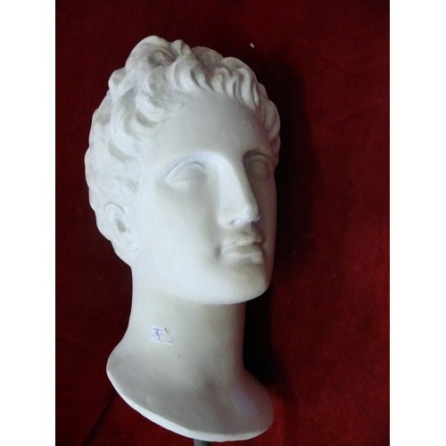 99 - HEAVY PLASTER MODEL OF A ROMAN HEAD