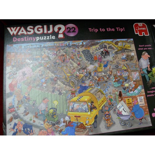 126 - WASGIJ DESTINY PUZZLES THEME PARK THRILLS AND TRIP TO THE TIP