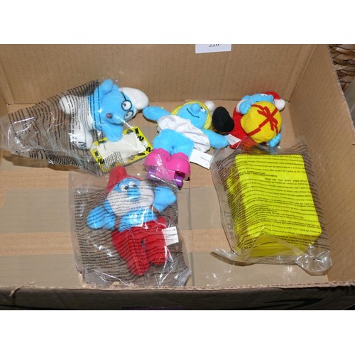 220 - COLLECTION OF MCDONALDS SMURF TOYS