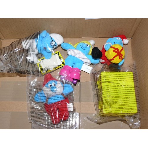 220 - COLLECTION OF MCDONALDS SMURF TOYS