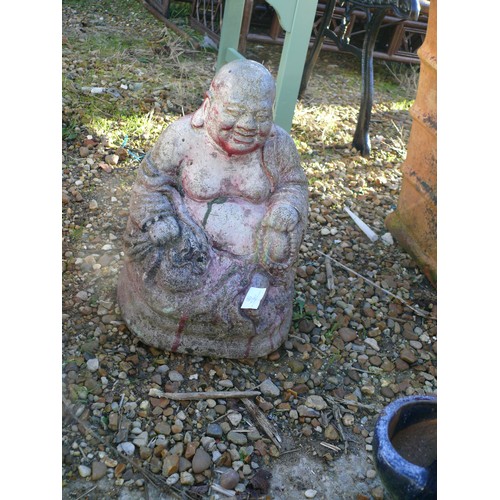 537 - A CONCRETE BUDDHA