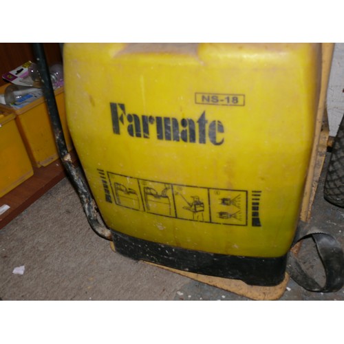 139A - FARMATE BACK PACK SPRAYER