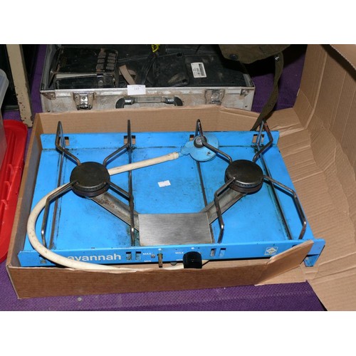 142 - SAVANNAH CAMPING GAS STOVE