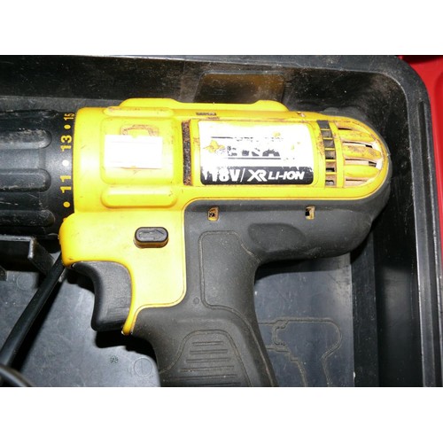 146 - DEWALT 18V DRILL WITH BATTERY AND CHARGER