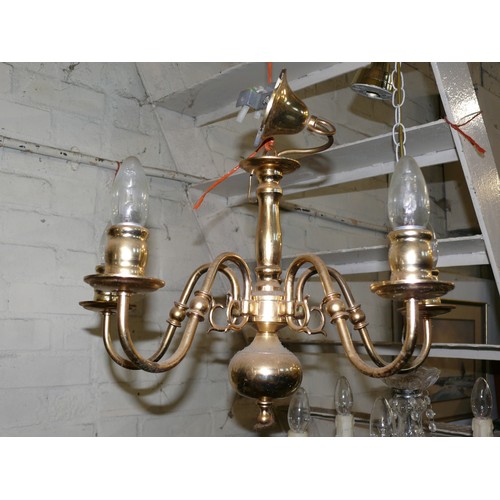 149 - 3 VARIOUS DECORATIVE CEILING CHANDELIERS