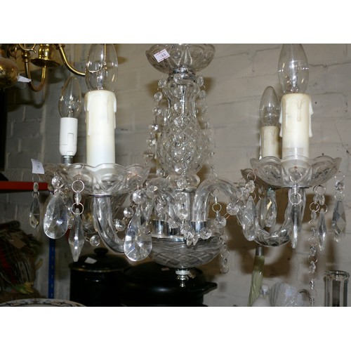 149 - 3 VARIOUS DECORATIVE CEILING CHANDELIERS