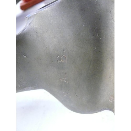 92 - Thornycroft bronze screw propeller for a boat, stamped with marks around the hub including E.3728, N... 