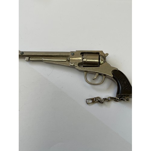 40 - A VINTAGE CAP GUN BY VICTORY LOOKS LIKE NAVAL SIDE ARM