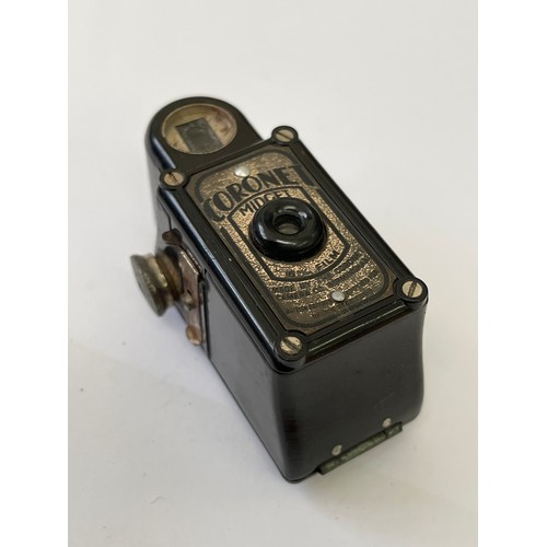 14 - Coronet MIDGET 16mm SPY / Mini FILM Camera by the CORONET Camera Co Birmingham MADE IN BAKELITE FILM... 