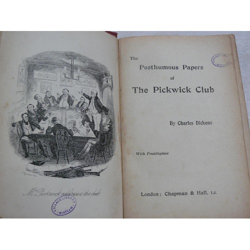 54 - 2x old books - The Pickwick Papers and The Complete Book of Fortune - a comprehensive survey of the ... 