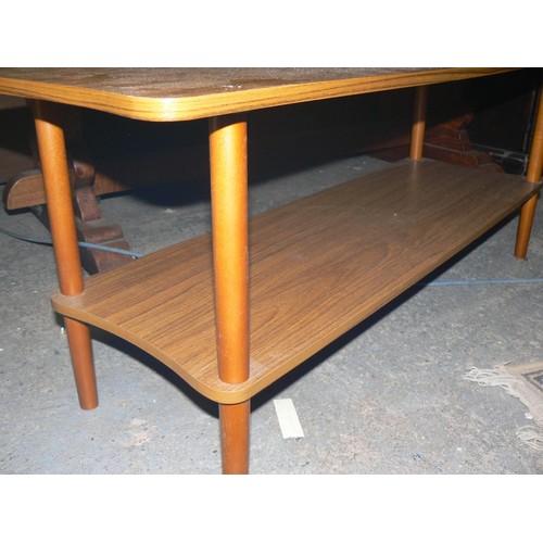 449 - Mid century retro coffee table.