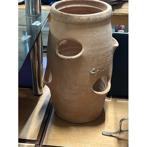 261 - TERRACOTTA STRAWBERRY PLANTER