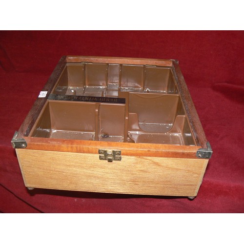 300 - VINTAGE HENRI WINTERMAN CIGAR DISPLAY CASE