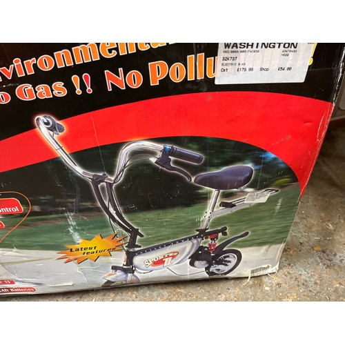 451 - ELECTRIC SCOOTER IN BOX BY SPORTEE