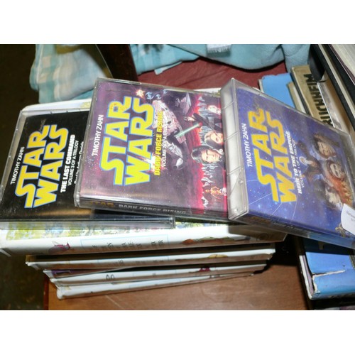 202 - STAR WARS BOOKS ON TAPE PLUS A SELECTION OF BEATRIX POTTER ON VHS