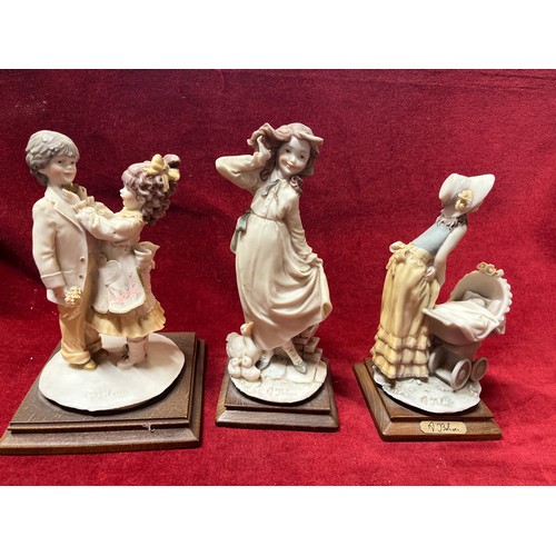 78 - 3 FIGURINES OF CHILDREN IN ANTIQUE STYLE