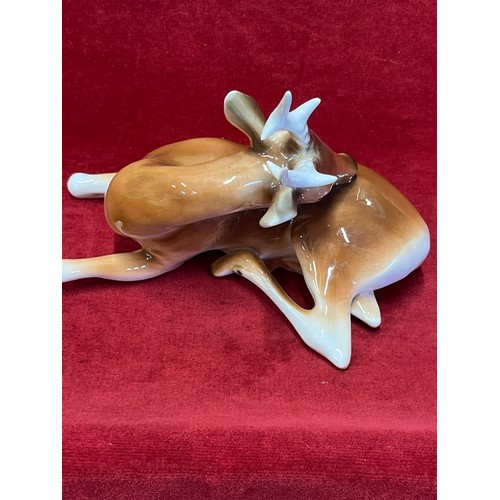 5 - LOVELY ROYAL DUX PORCELAIN DEER/STAG FIGURINE