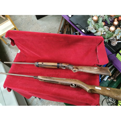 51 - A VINTAGE DIANA AIR RIFLE PLUS A BSA CADET ALL THE ABOVE FOR RESTORATION