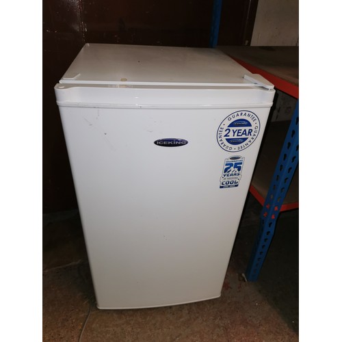 413D - ICEKING UNDER COUNTER FRIDGE WITH ICE COMPARTMENT IN CLEAN CONDITION