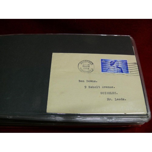 65 - ALBUM CONTAINING 60 DIFFERENT 1ST DAY COVERS 1948-2004