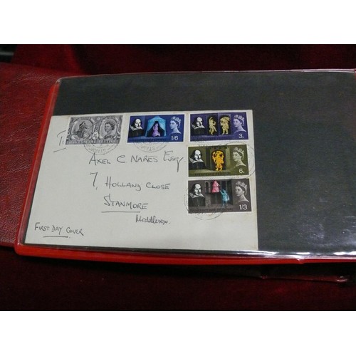 65 - ALBUM CONTAINING 60 DIFFERENT 1ST DAY COVERS 1948-2004