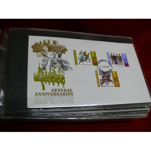 65 - ALBUM CONTAINING 60 DIFFERENT 1ST DAY COVERS 1948-2004