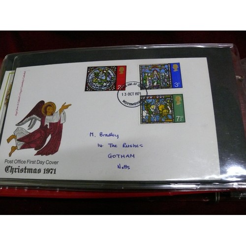 65 - ALBUM CONTAINING 60 DIFFERENT 1ST DAY COVERS 1948-2004