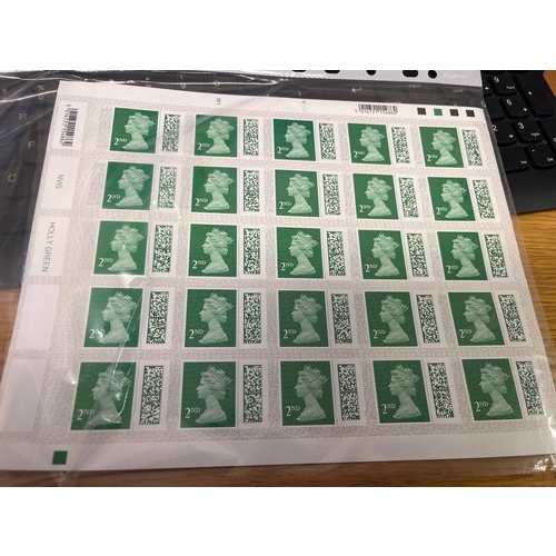 57 - 100 x STAMPS 2nd CLASS Genuine with barcode. The price of a 2nd-class UK Retail 85p each total retai... 