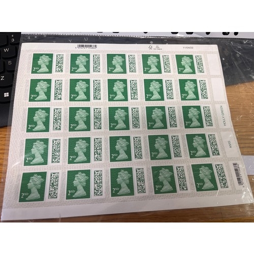 59 - 100 x STAMPS 2nd CLASS Genuine with barcode. The price of a 2nd-class UK Retail 85p each total retai... 