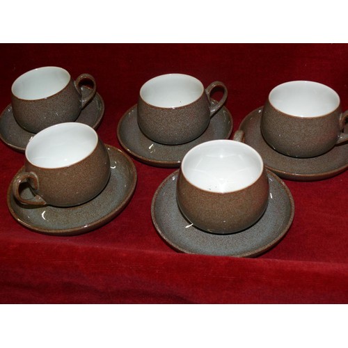 83 - DENBY GREYSTONE COFFEE SET