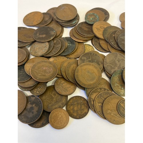 29 - A LARGE COLLECTION OF PRE 1953 COPPER COINS