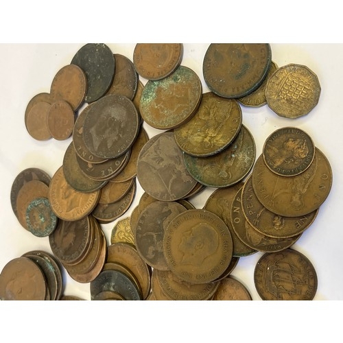 29 - A LARGE COLLECTION OF PRE 1953 COPPER COINS