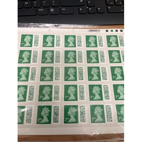 55 - 100 x STAMPS 2nd CLASS Genuine with barcode. The price of a 2nd-class UK Retail 85p each total retai... 